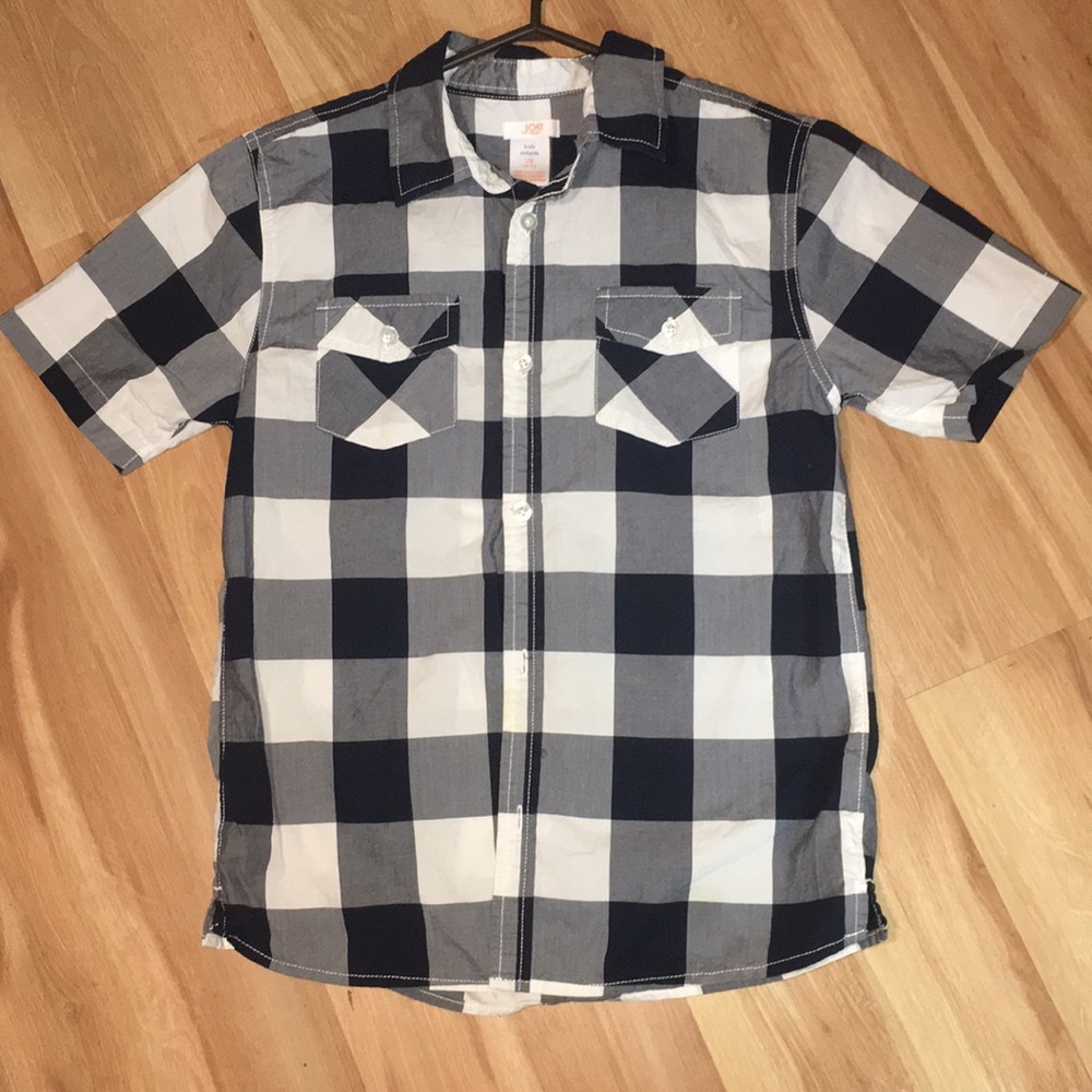 Joe fresh buffalo plaid shirt